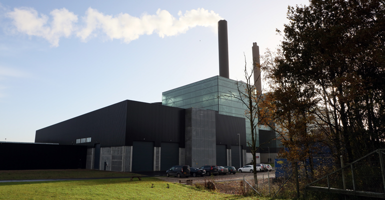 Centrale de biomasse AARHUS au Danemark
