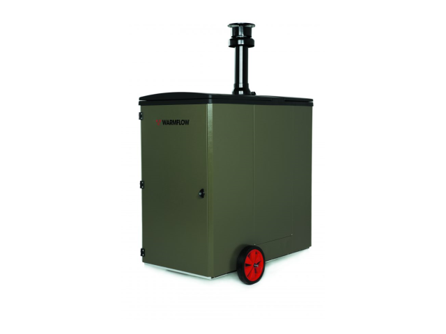 Warmflow innovates with an outdoor boiler.