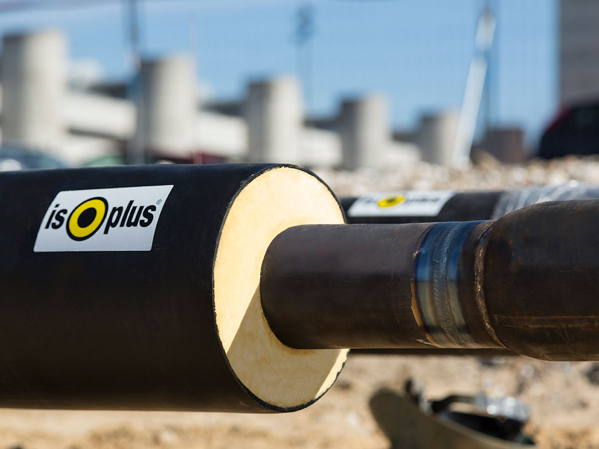 Isoplus pre-insulated pipes